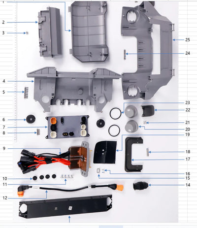 AGRAS T50 - Rear Frame Parts